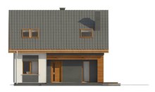 Стильный проект современного дома с кирпичным фасадом