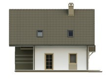 Проект стильного экономичного дома с жилой мансардой