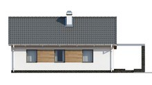 Проект удобного маленького одноэтажного дома