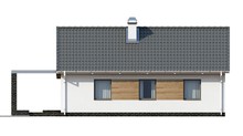 Проект удобного маленького одноэтажного дома
