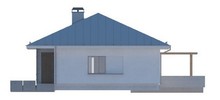 Загородный коттедж с многоскатной крышей