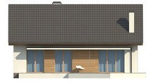 Проект одноэтажного экономичного и практичного дома