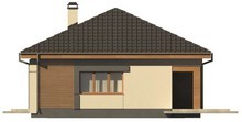 Проект одноэтажной усадьбы с гаражом