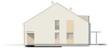 Проект двухэтажного симметричной планировки коттеджа на две семьи