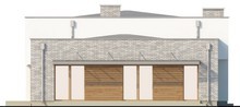 Проект стильного загородного коттеджа с плоской крышей