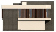 Проект красивого двухэтажного коттеджа с плоской крышей
