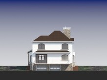 Проект дома с цокольным этажом