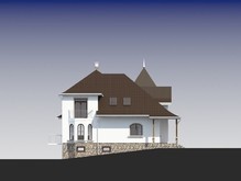 Проект дома с цокольным этажом