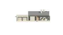 Проект современного удобного загородного дома по типу 4M272 с гаражом