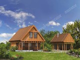 Проект уютного деревянного дома