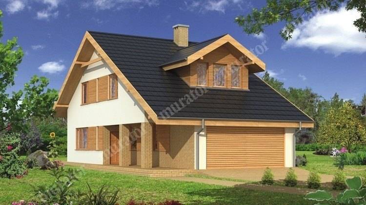 Проект живописного жилого дома на 4 спальни