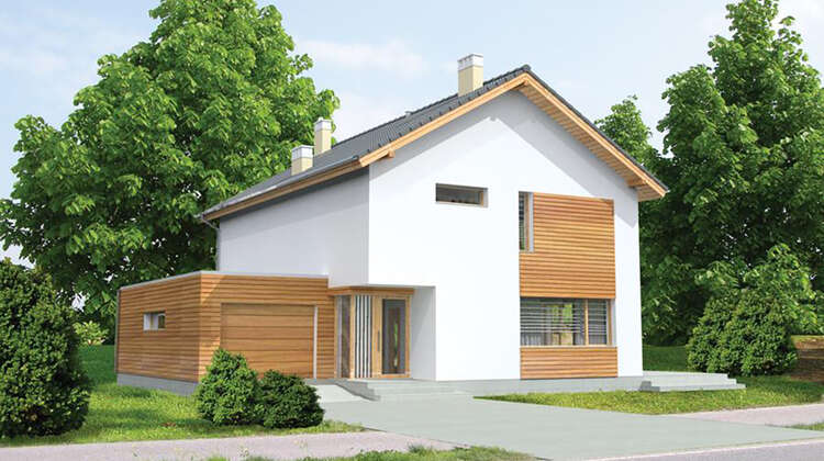 Стильный жилой дом