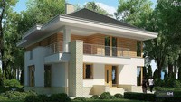 Великолепный проект для двухэтажного жилого дома