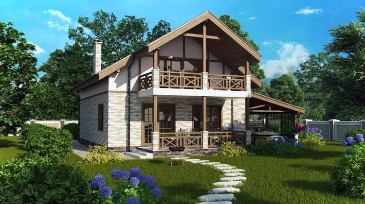 Уютный коттедж в классическом стиле