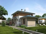 Удобно спланированный загородный дом 220 m² с террасой