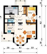 Великолепный двухэтажный дом с завораживающим экстерьером