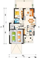 Проект оригинальной усадьбы с площадью более 200 m²