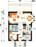 Уютный дом для молодой семьи