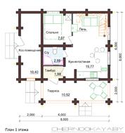 Роскошный особняк в деревенском стиле с хозпостройками