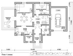 Приятного вида особняк жилой площадью 100 м2