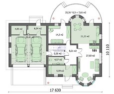 Проект красивого небольшого дворца