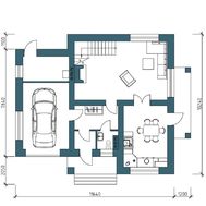 Красивый двухэтажный дом с четырьмя личными помещениями