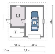 Проект красивого гаража