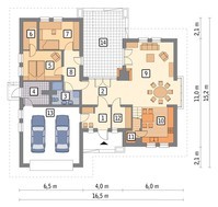 Проект просторного дома на 7 спален