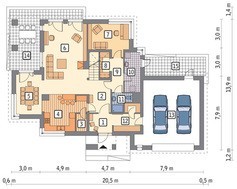 Современный особняк на 6 спален