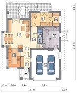 Проект уникального особняка уникальной планировки