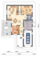 Проект красивого дома с 2 террасами
