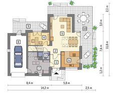 Проект солидного двухэтажного дома