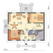 Проект великолепного двухэтажного особняка