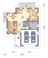Проект привлекательного дома на 6 спален