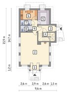 Проект магазина с цокольным этажом и жилыми апартаментами