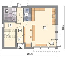 Проект стильного современного строения