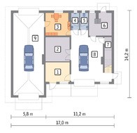 Проект двухэтажного здания предприятия по обслуживанию техники