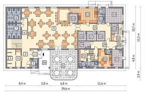 Проект торгового комплекса с жилыми апартаментами