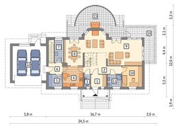 Привлекательный жилой дом