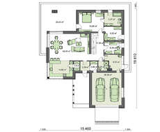 Роскошный особняк в стиле минимализма