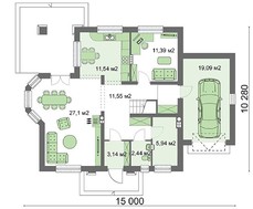 Восхитительный двухэтажный особняк в классическом стиле