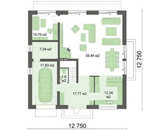 Стильный особняк для загородного участка