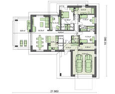 Восхитительный дом с четырьмя спальнями