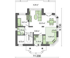 Проект небольшого придорожного мотеля