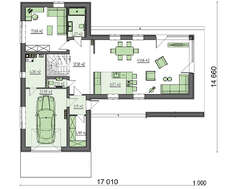 Вместительный особняк в стиле минимализма с тренажерным залом и блоком бытовых помещений в цокольном этаже