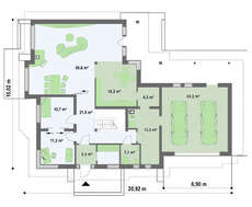 Элегантная усадьба с гаражом для 2-х машин
