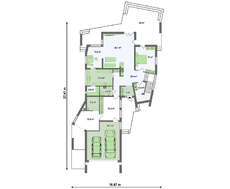 Особняк в ультрасовременном стиле хай-тек