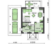 Уютный коттедж в классическом стиле