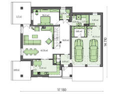 Проект современной комфортной усадьбы с баней