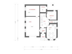 Необычный коттедж с оригинальной архитектурой